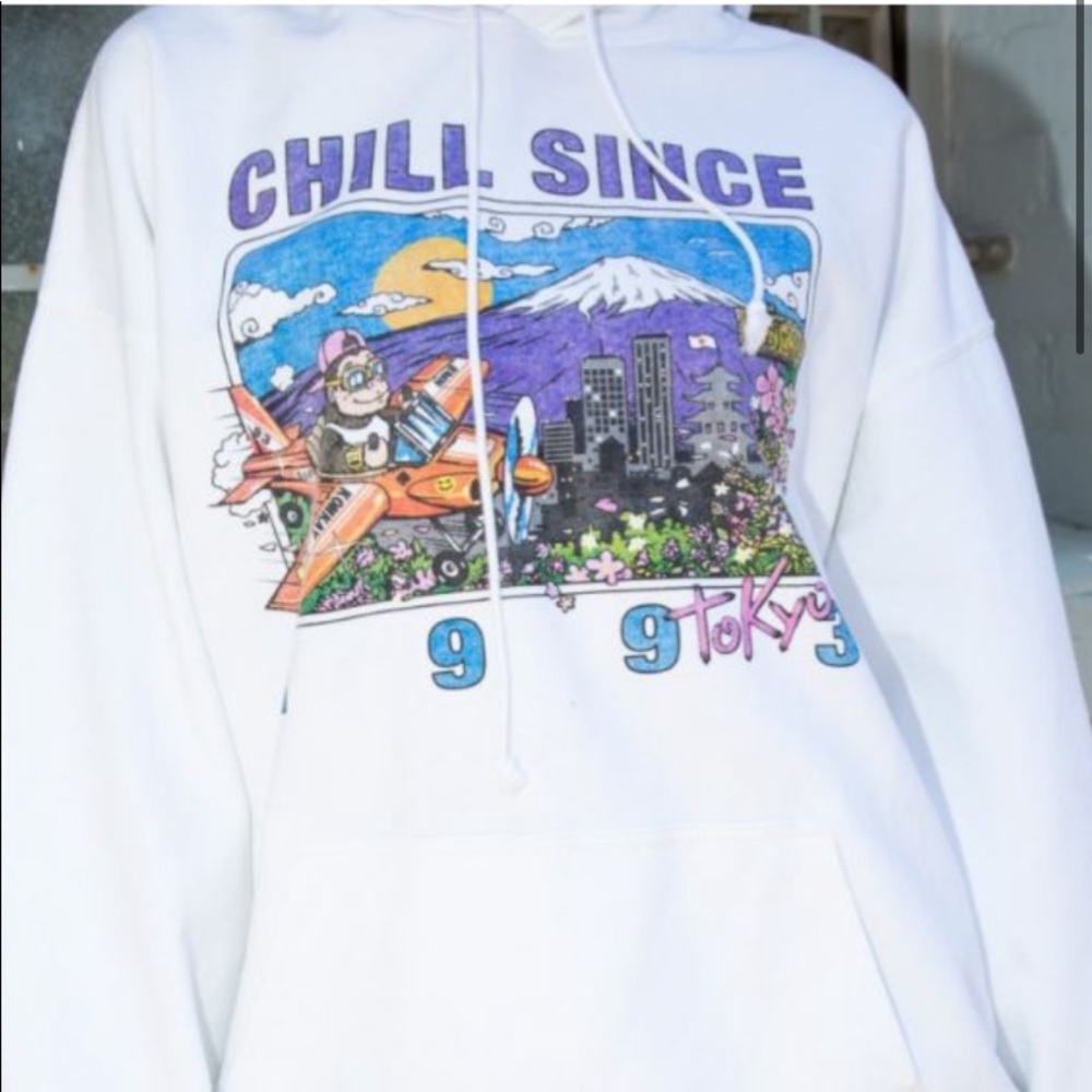 brandy melville chill since 1993 hoodie